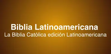 Biblia Latinoamericana Spanish