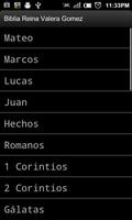 Biblia Reina Valera Gomez screenshot 1