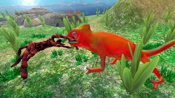 برنامه‌نما Chameleon Wild Life Sim 3D عکس از صفحه