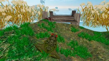 Rain Forest Frog Survival Sim ảnh chụp màn hình 1