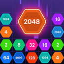 Hexa Drop: 2048 merge number APK