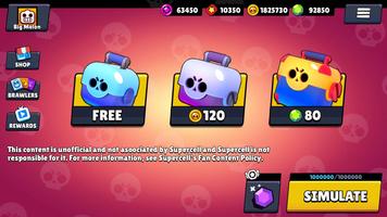 Box Simulator for Brawl Stars โปสเตอร์