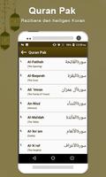 islamisch Athan- Koran, Dua, Gebet Zeit & 99 Namen Screenshot 3