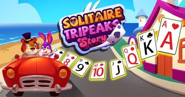 Solitaire Tripeaks Travel-card 스크린샷 1