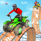 Snow ATV Quad Bike Stunts Race أيقونة