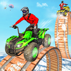 Snow ATV Quad Bike Stunts Race आइकन