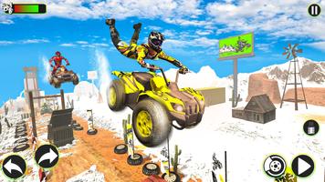 Snow ATV Quad Bike Stunts Race Screenshot 1