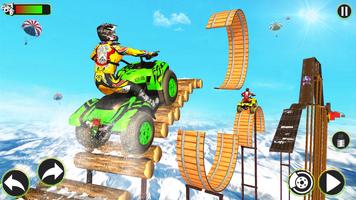 Snow ATV Quad Bike Stunts Race screenshot 2