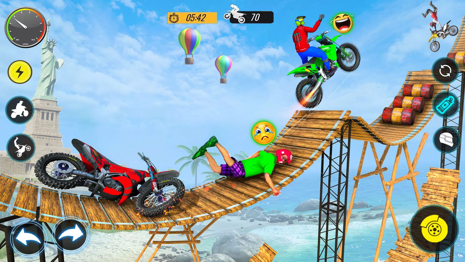 Download do APK de Tron Bike Stunt Racing Jogos de corrida de moto 3D para  Android