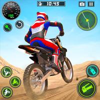 Bike Stunt Balap Motor Games screenshot 1