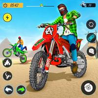 Moto Bike Stunt: Off-Road 赛车游戏 截图 2