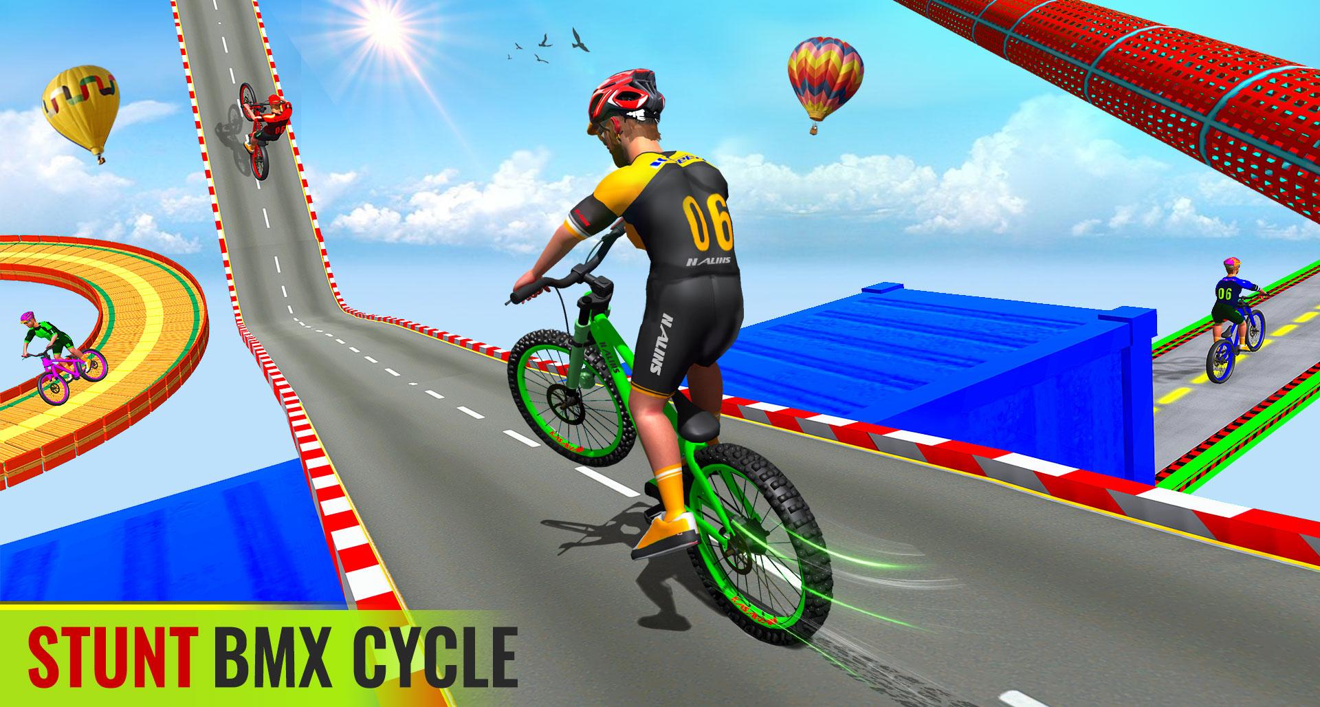 BMX Bicycle Racing Stunts 3D Mega Ramp Cycle Games for Android - APK  Download