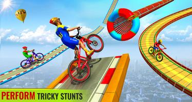 BMX Freestyle Stunt Cycle Race скриншот 1