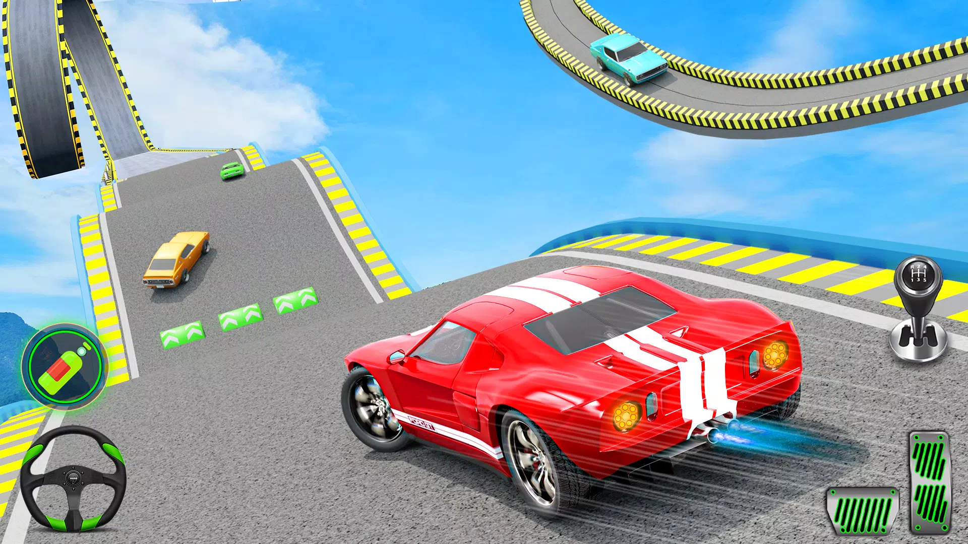 Acrobacias carros 3D grátis - Extreme City GT Racing - Jogo Carros