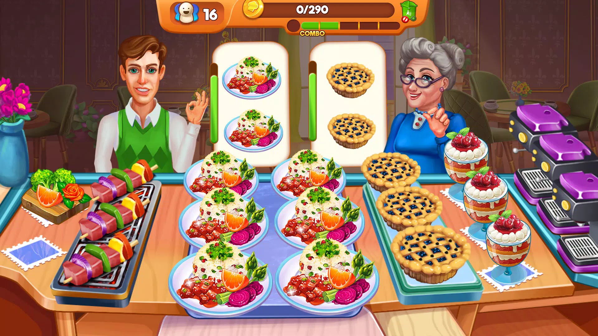 Download do APK de Jogos de cozinha Café Restaurante Chefe de