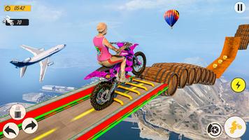 Moto Bike Stunt Bike Games 3D capture d'écran 2