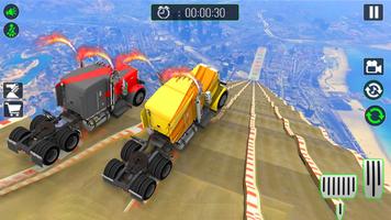 GT Monster Truck Ramp Stunts Affiche