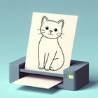 Print Coloring Pages & Paint icon
