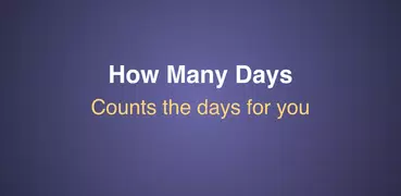 How many days: Date Countdown