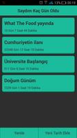 پوستر Saydım Kaç Gün Oldu