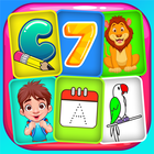 Kids Preschool Learning Games -ABC, 123 & Coloring آئیکن