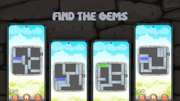 Gem Block escape puzzle ảnh chụp màn hình 3