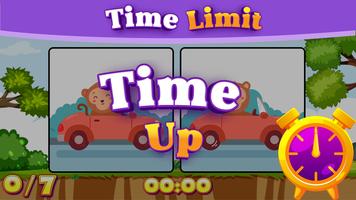Spot The Differences Kids Game โปสเตอร์