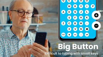 Big Button Keyboard - Big Keys Poster