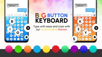Big Buttons Typing Keyboard 스크린샷 2