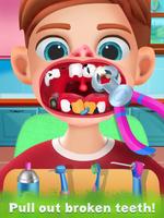 Dentiste Médecin Hôpital Jeux Affiche