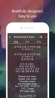 BTS Lyrics capture d'écran 2