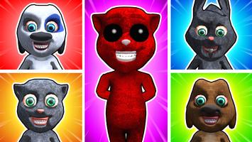 Smasher.io - Horror Cat Juan الملصق