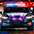 Conducir Coche Policía Sim icono
