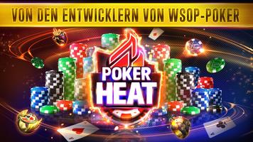 Poker Heat™  Pokerspiel Liga Plakat