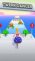 Twerk Race 3D Body Run تصوير الشاشة 3