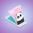 Live Wallpaper Cute Bear Parallax - Bergerak أيقونة