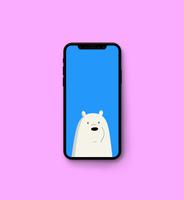 Live Wallpaper Cute Bear Parallax - Bergerak capture d'écran 3