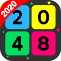 2048 Tokyo Free Offline Puzzle Game in Night Mode