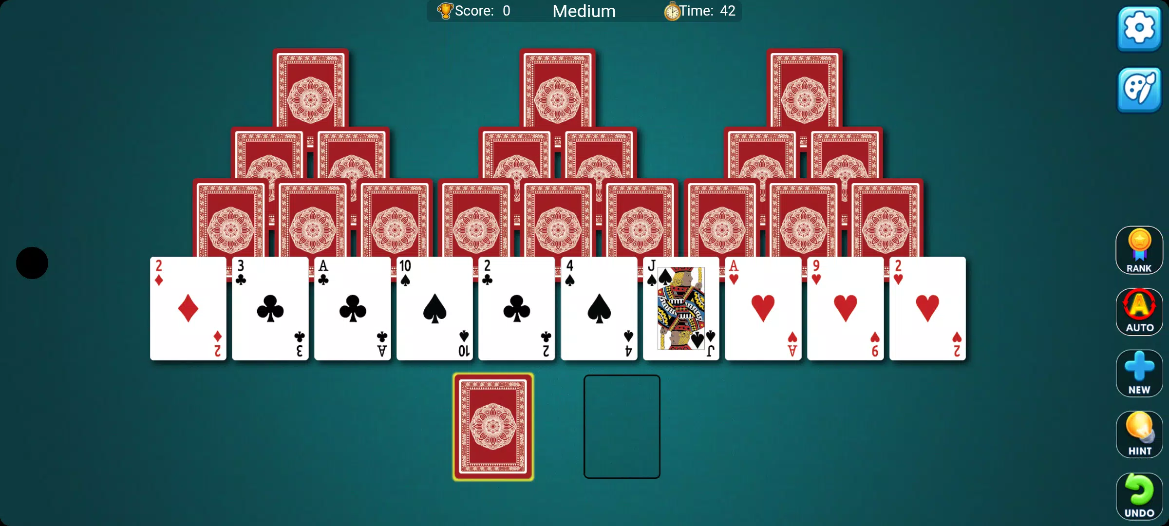 Tripeaks Solitaire IO