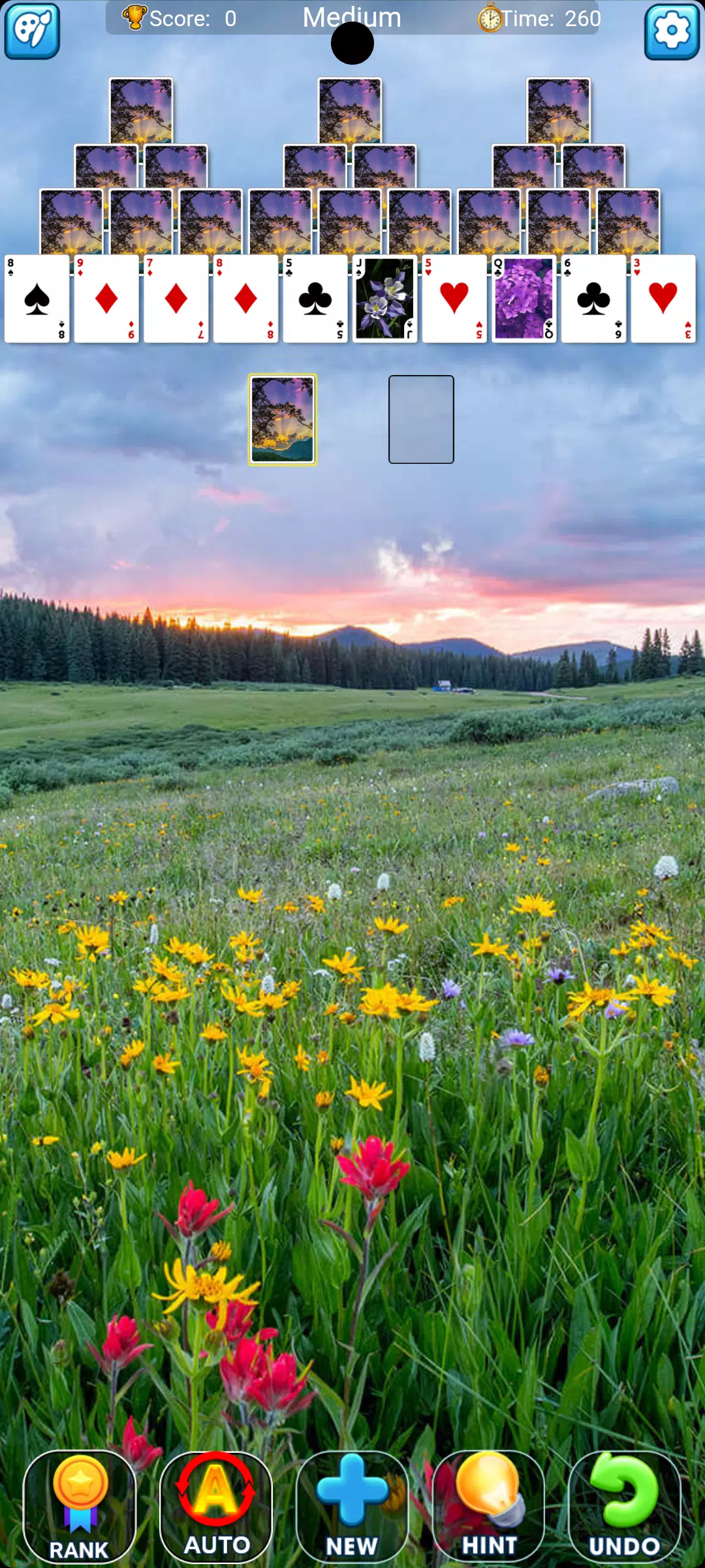 Tripeaks Solitaire IO