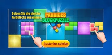 Farbiges Blockpuzzle