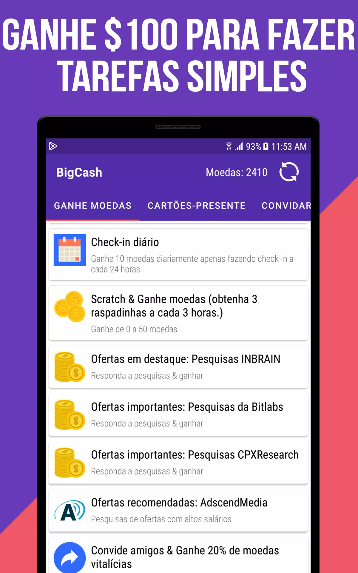 Download do APK de Paciência - ganhe dinheiro para Android