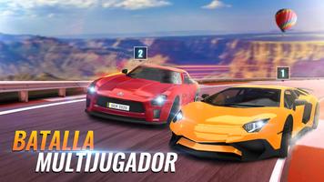 Carreras de coches 3D Poster