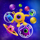 3D Alien Space Bubble Shooter ikona