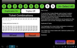 Pick 3 Wheel (Legacy version) screenshot 1