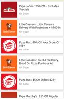 برنامه‌نما Papa johns coupons عکس از صفحه