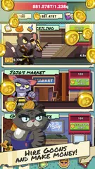Fist of Furry - Idle Cat Mafia APK Herunterladen