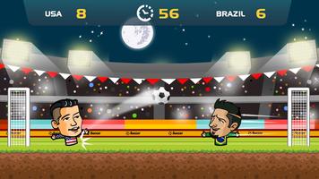 Puppet Soccer 2018 تصوير الشاشة 1