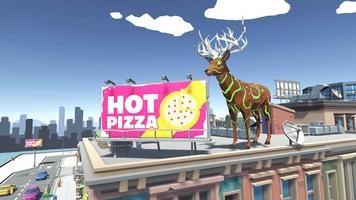 Deer Simulator Animal City screenshot 2