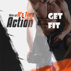 Gym Workout Trainer - Get Fit иконка